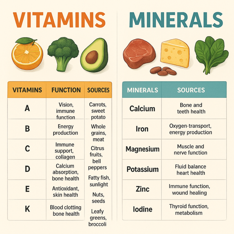 Featured image for Vitamins vs. Minerals The 7 Shocking Differences 2026